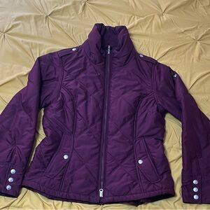Ariat Women’s Quilted Jacket - Deep Plum/ Maroon